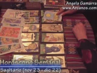 Horoscopo Sagitario 2 al 8 de noviembre 2008 - Lectura Tarot