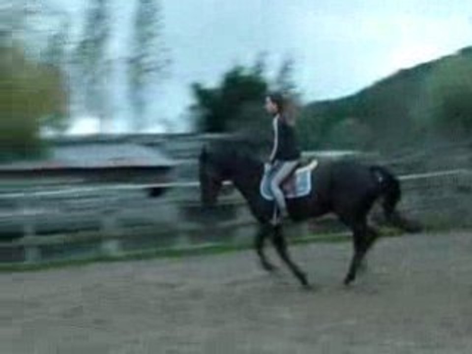 mijeka à l'obstacle