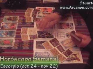 Horoscopo Escorpio 2 al 8 de noviembre 2008 - Lectura Tarot