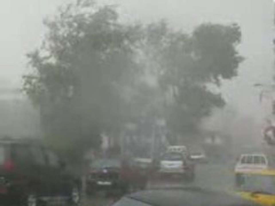 Tunisie  Tornade à Bizerte en octobre 2008