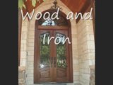 Mahogany Iron Wood Custom Entry Doors from Heritage Doors