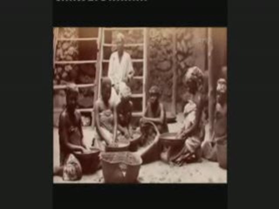 Commerce d'esclaves noirs africains vers l' arabie