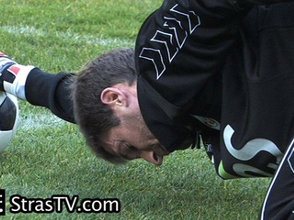 Avant match RC Strasbourg - RC Lens