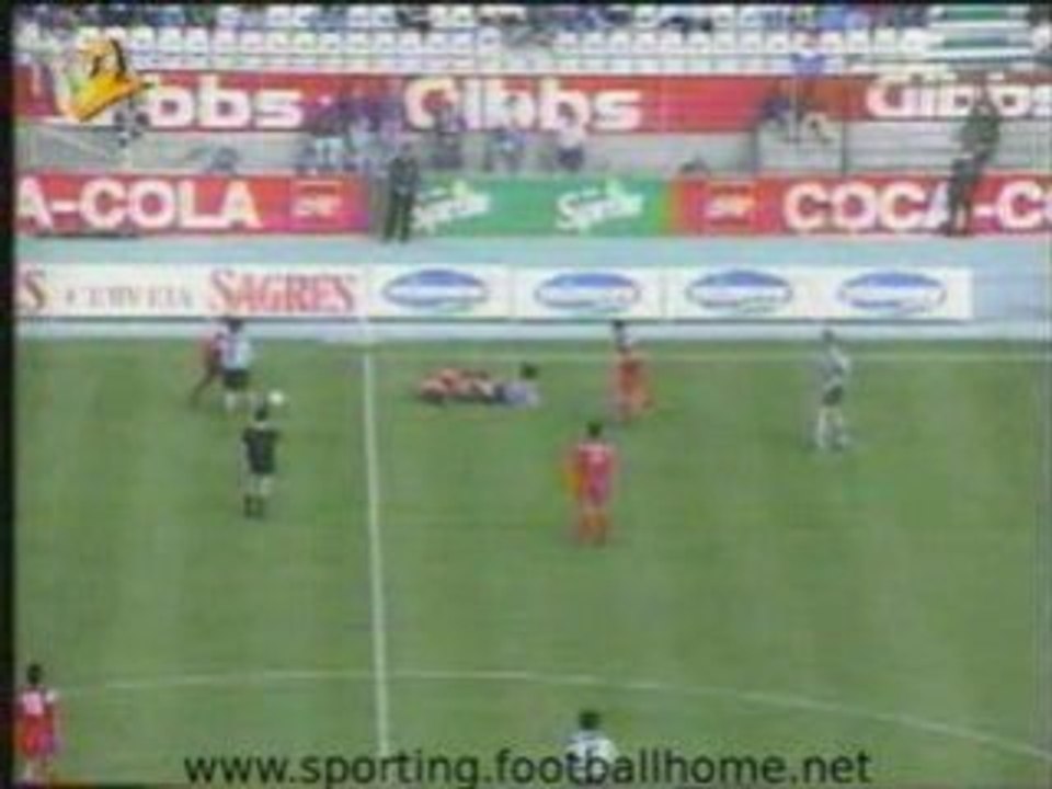 Sporting - 6 Gil Vicente - 0, 1993/1994