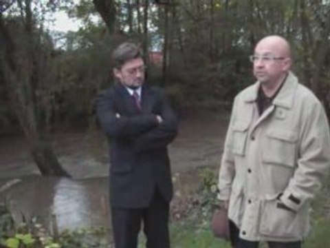 La Saône et Loire en alerte rouge crues (2 novembre 2008