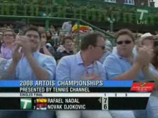 Highlights Nadal vs Djokovic Queen's 2008