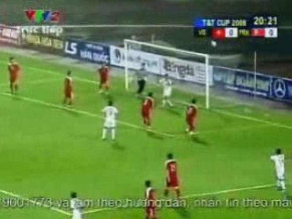 Coupe T&T 2008 Vietnam 0-0 Corée du Nord parti 1