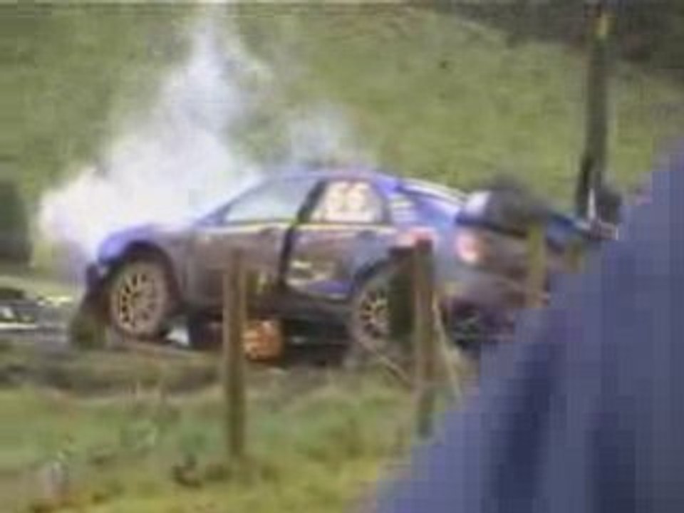 Crash subura impreza  - Irlande 2007