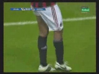 MILAN AC - NAPLES 1-0 BUT DE DENIS CSC