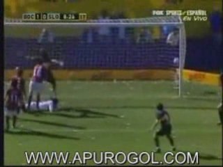 Boca 1 San Lorenzo 0 Gol Riquelme