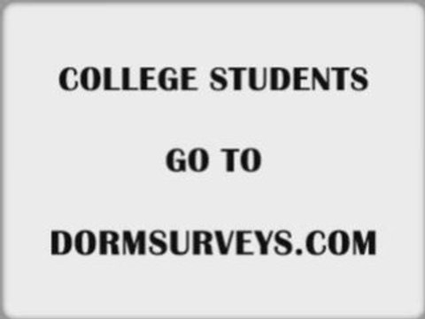 College Students Make Money Online - DormSurveys.com