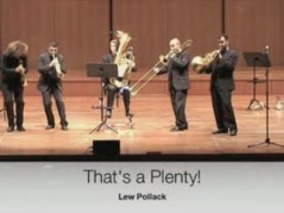 Gomalan Brass Quintet That's a Plenty live in Rome