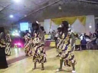 danse des filles d'honneur zaïroise