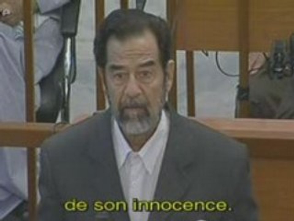 Saddam Hussein - Le Procés De Saddam Hussein FR 1/4