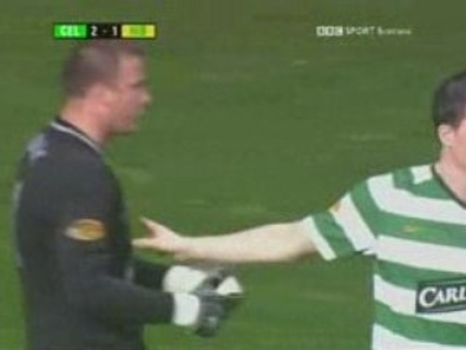 CELTIC 2-1 HIBERNIAN BUT NISH