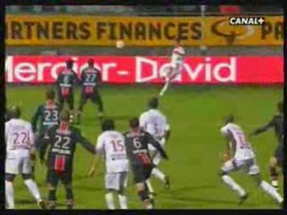 AS Nancy  contre Paris but de MACALUSO