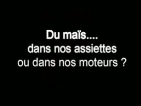 Les agrocarburants, ça nourrit pas son monde