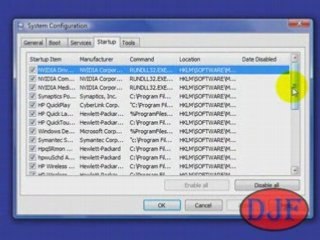 How to manage, change, or stop start up programs