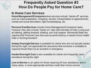 FAQ 3 Elder Care St. Louis Park MN Visiting Angels