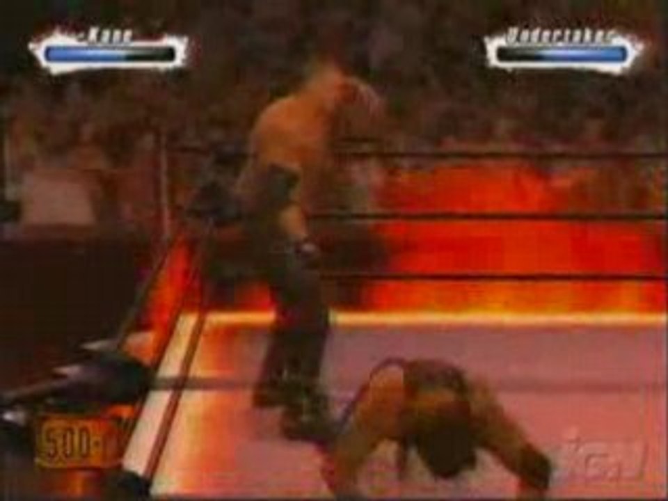Smackdown vs Raw 2009: Kane vs Undertaker (PS2)