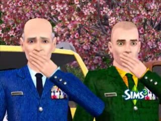 The Sims 3 - McCain/Palin Rally