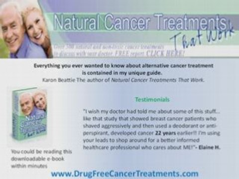 Natural Alternative Prostate Cancer Treatments - That Work.