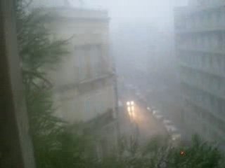 Tempête à Marseille novembre 2008