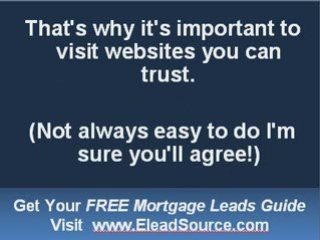 Mortgage Refinance Leads