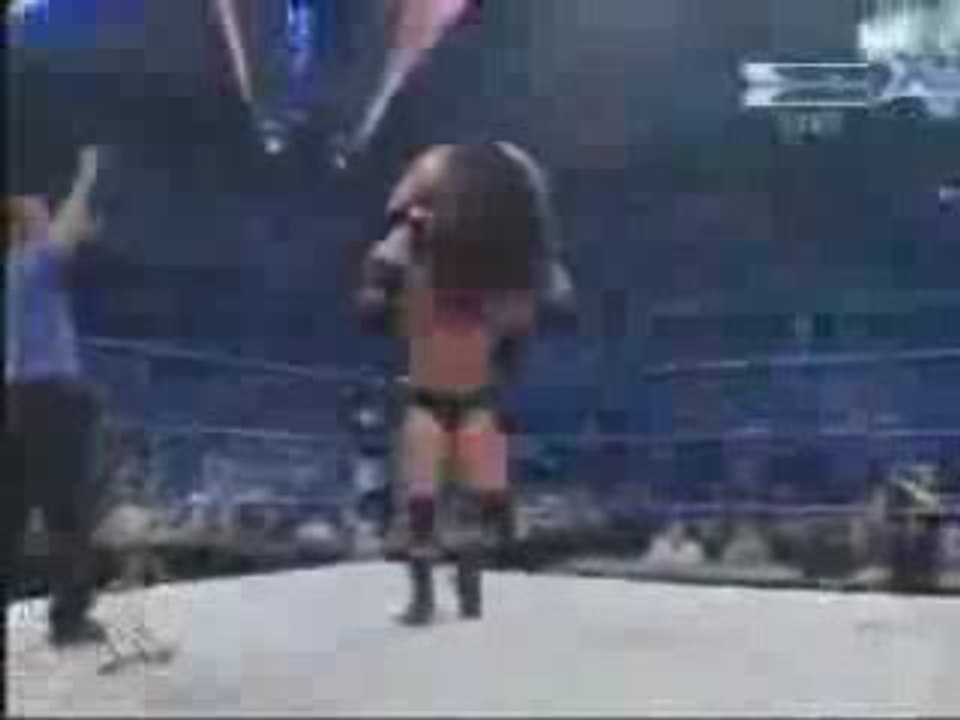 Brock Lesnar Powerbomb Sur Big Show