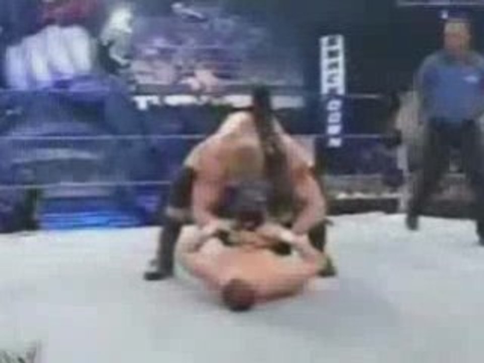 Brock Lesnar Powerbomb Zack Gowen