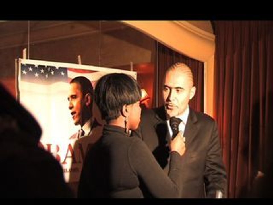 Conference de presse B.Obama à Paris le 03/11/08