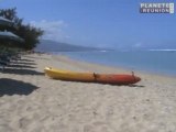 Jeunes filles sur une plage de La Réunion 974 océan indien