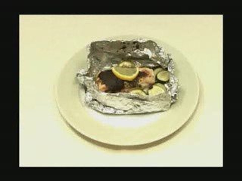 Papillottes de poissons a  la tapenade - cahierdecuisine.com