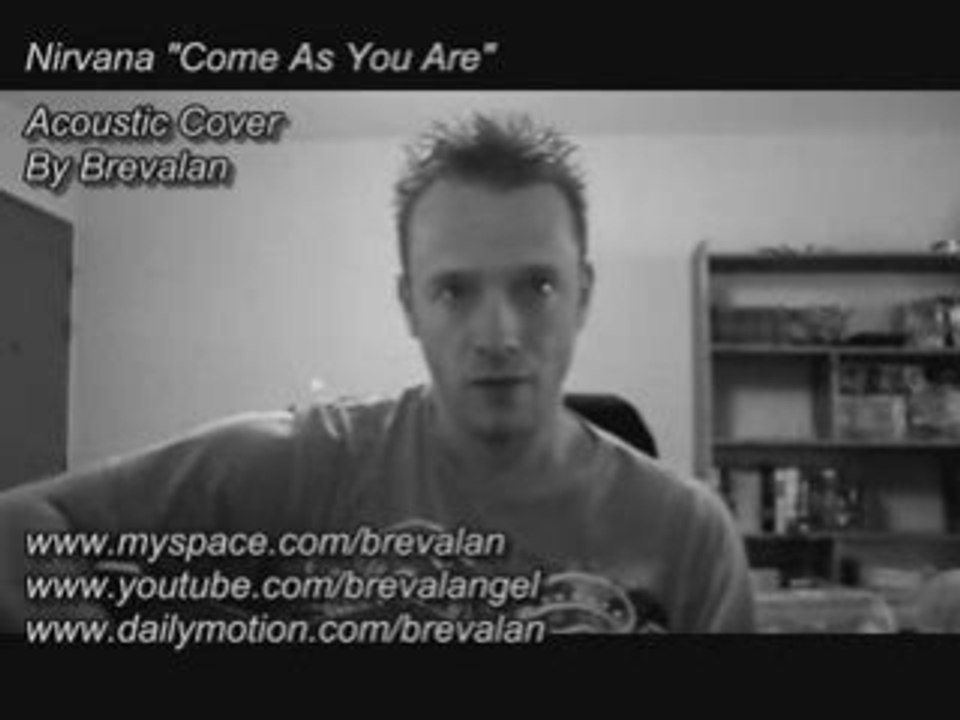 Nirvana - Come As You Are (Acoustic Cover By Brevalan)