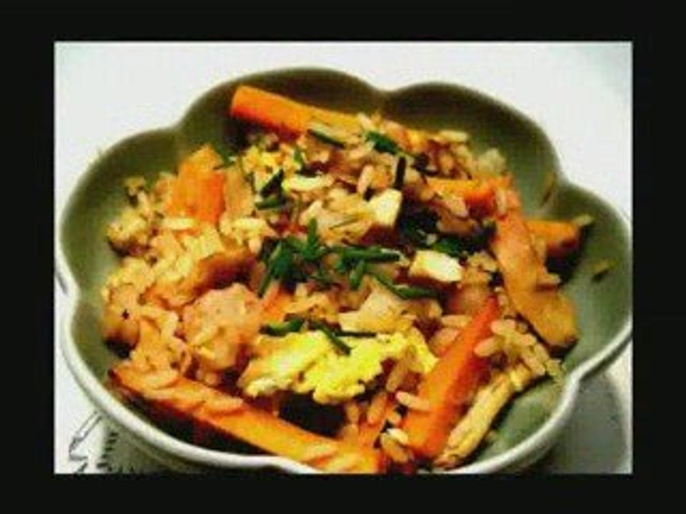Recette riz saute en video - cahierdecuisine.com