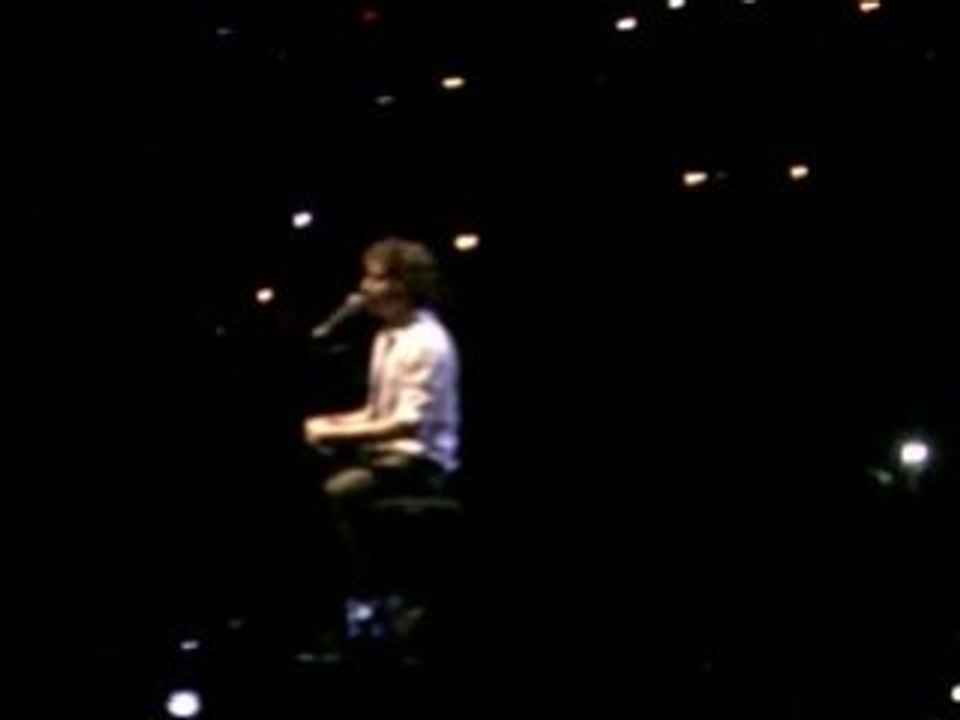 James Blunt à Marseille le 3 Novembre [ Amande ]