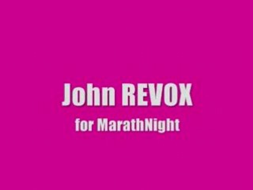 John Revox dédicace MarathNight