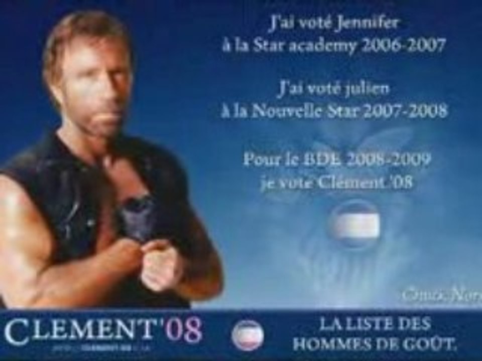 Clip du BDE ICES 2008-2009