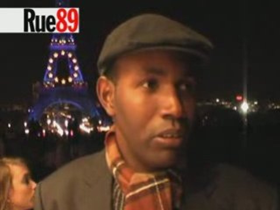 Rassemblement pour Obama à Paris