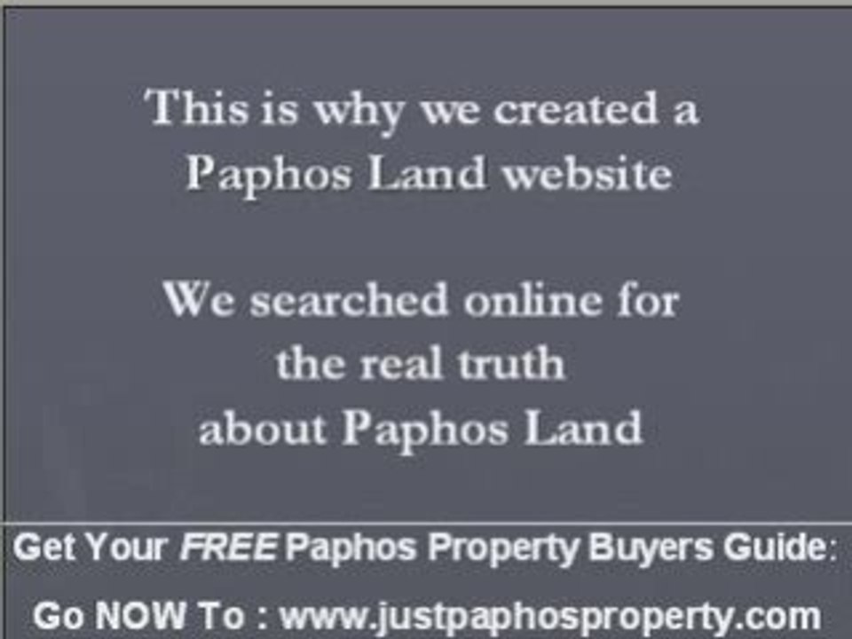 Paphos Property