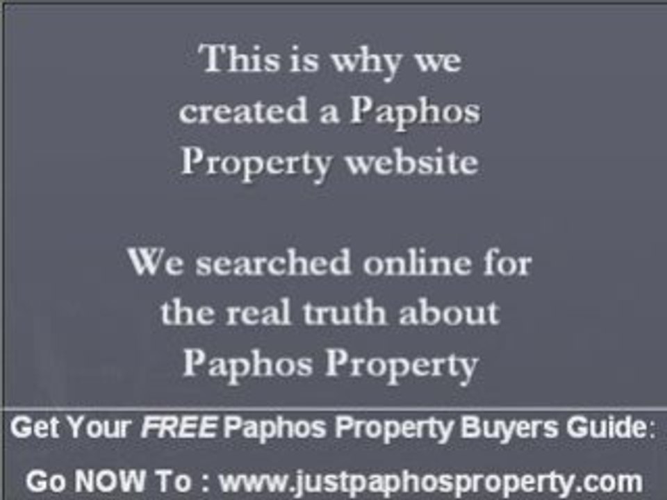 Estate Agents Paphos