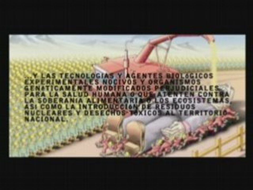 Si a la Soberanía Alimentaria