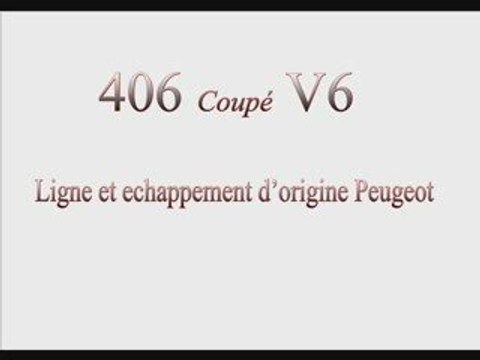406 coupé SuperSprint V6