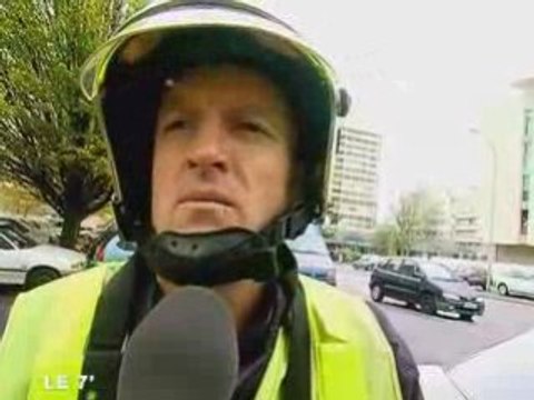 Angers: Un Incendie ravage un appartement, rue Louis Gain