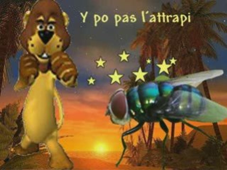 La lion y la petite moche