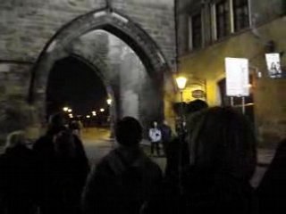 Ballade digestive vers le pont Charles de Prague