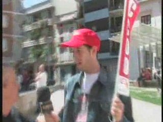 Marcos en la manifestación del 1 de Mayo (CCOO)