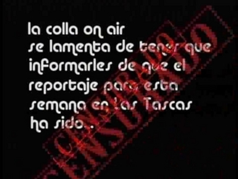 Marcos en la Tascas