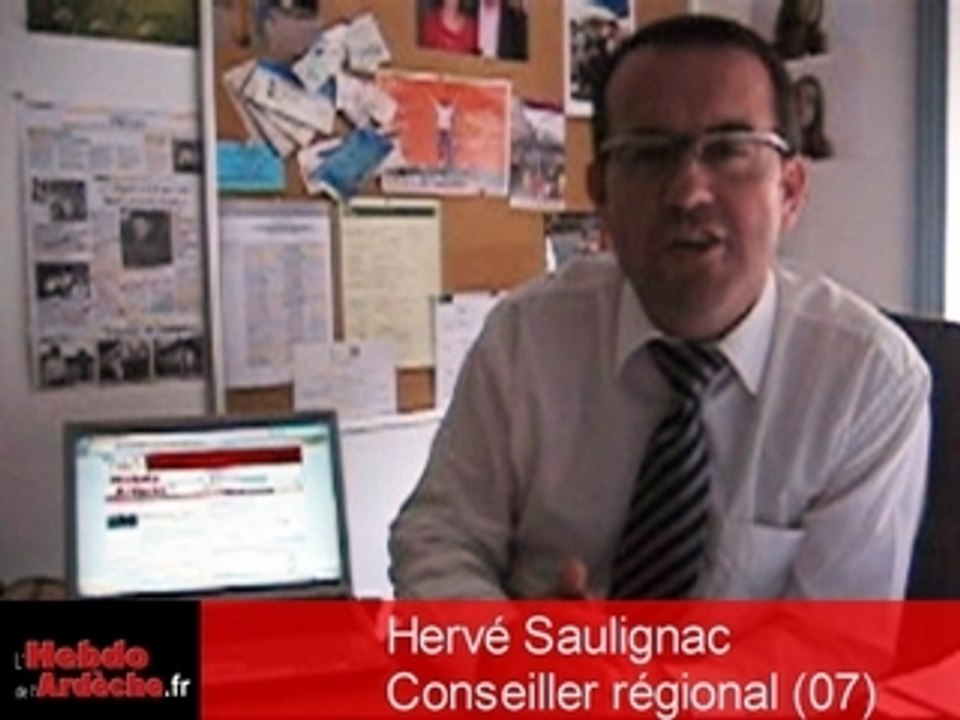 Hervé Saulignac, internet et les médias