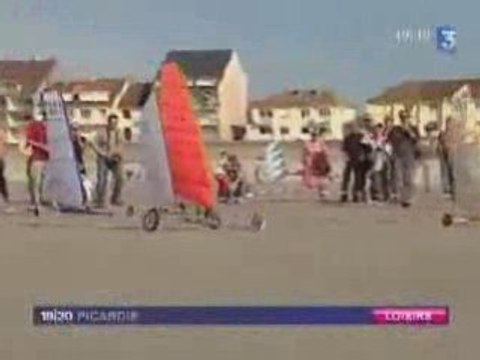 Char à voile RC - Interview à Fort-Mahon 11-10-2008